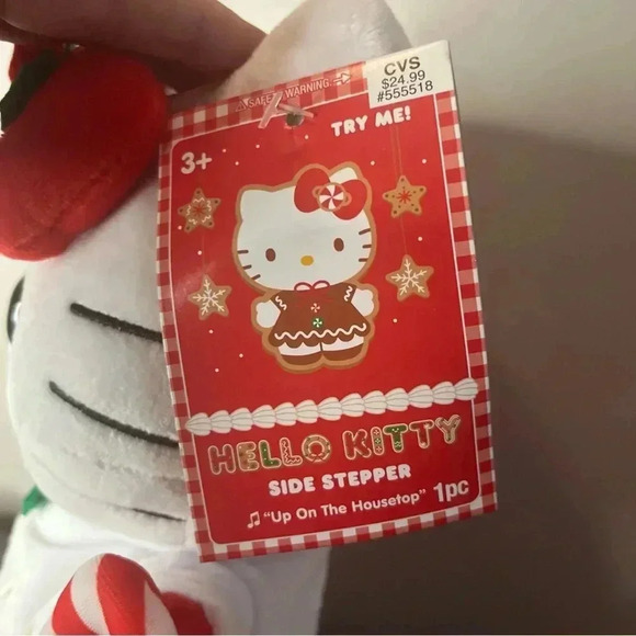 Hello Kitty CVS Christmas Winter Animated Plush Side Stepper Exclusive NWT 2024 - Picture 4 of 5